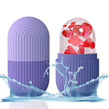 Load image into Gallery viewer, Ice Mold for Face, Ice Roller for Face &amp; Eye, Beauty Facial Ice Rollers Ice Holder Mold
