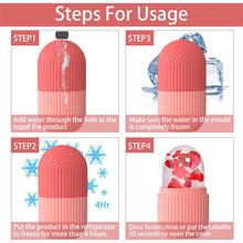 Load image into Gallery viewer, Ice Mold for Face, Ice Roller for Face &amp; Eye, Beauty Facial Ice Rollers Ice Holder Mold
