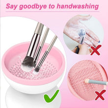 Load image into Gallery viewer, Electric Makeup Brush Cleaner Machine, Portable Automatic USB Cosmetic Brushes Cleaner
