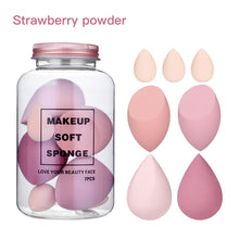 Load image into Gallery viewer, 7Pcs Makeup Sponge Set Face Beauty Cosmetic Powder Puff for Foundation Cream Concealer Make Up Blender Tools Sponge косметика
