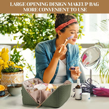 Load image into Gallery viewer, Travel Makeup Bag, Large Capacity Cosmetic Bags
