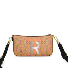 Load image into Gallery viewer, Orange Leather Baguette Bag
