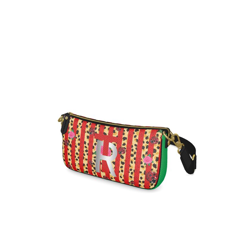 Red Baguette Bag