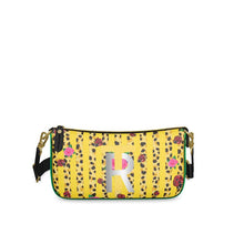 Load image into Gallery viewer, Yellow Leather Baguette Bag
