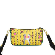 Load image into Gallery viewer, Yellow Leather Baguette Bag
