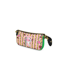 Load image into Gallery viewer, Pink Leather Baguette Bag
