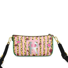 Load image into Gallery viewer, Pink Leather Baguette Bag
