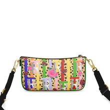 Load image into Gallery viewer, Multi Colored Leather Baguette Bag
