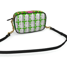 Load image into Gallery viewer, Green Leather Camera Bag
