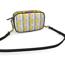 Load image into Gallery viewer, Yellow Leather Camera Bag
