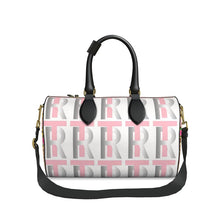 Load image into Gallery viewer, Pink Leather Duffle Bag
