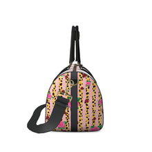 Load image into Gallery viewer, Pink Leather Duffle Bag
