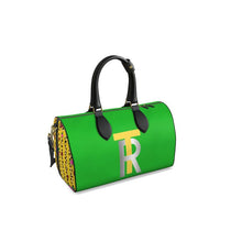 Load image into Gallery viewer, Yellow Leather Duffle Bag
