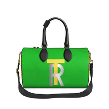 Load image into Gallery viewer, Yellow Leather Duffle Bag
