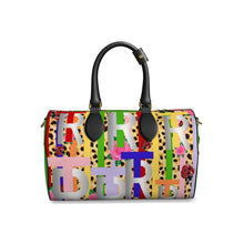 Load image into Gallery viewer, Multi Colored Leather Duffle Bag
