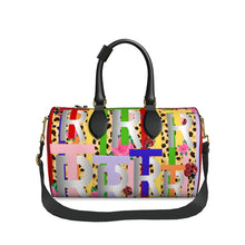 Load image into Gallery viewer, The Tippy-Multi Colored Leather Duffle Bag
