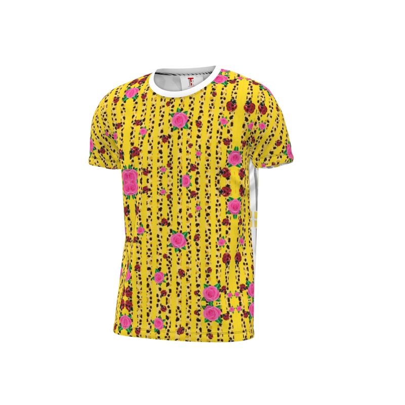 Yellow Print T-Shirt