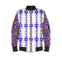 Load image into Gallery viewer, Royal Blue Bomber Jacket
