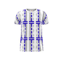 Load image into Gallery viewer, Royal Blue Print T-Shirt
