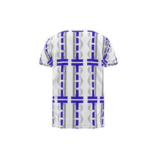 Load image into Gallery viewer, Royal Blue Print T-Shirt
