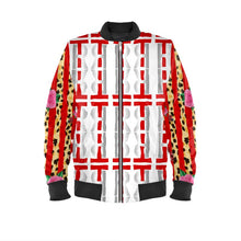 Load image into Gallery viewer, Red Bomber Jacket
