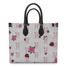 Load image into Gallery viewer, Pink Cluster Leather Shopper Bag
