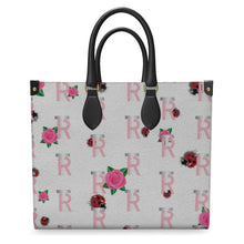 Load image into Gallery viewer, Pink Cluster Leather Shopper Bag
