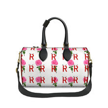 Load image into Gallery viewer, Red Cluster Leather Duffle Bag
