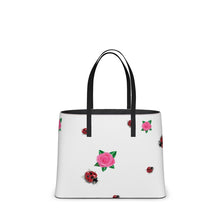 Load image into Gallery viewer, Pink Rose and Ladybug Tote
