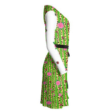 Load image into Gallery viewer, Green Wrap Dress
