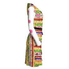 Load image into Gallery viewer, Multicolored Wrap Dress
