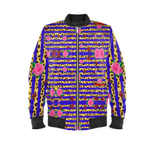 Load image into Gallery viewer, Royal Blue 3 Bomber Jacket
