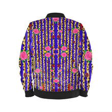 Load image into Gallery viewer, Royal Blue 3 Bomber Jacket
