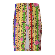 Load image into Gallery viewer, Multicolored Pencil Skirt
