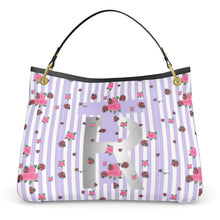 Load image into Gallery viewer, The Daisha Lavender Talbot Slouch Bag
