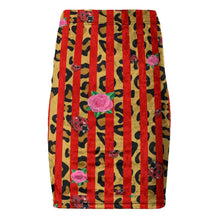 Load image into Gallery viewer, Red Pencil Skirt
