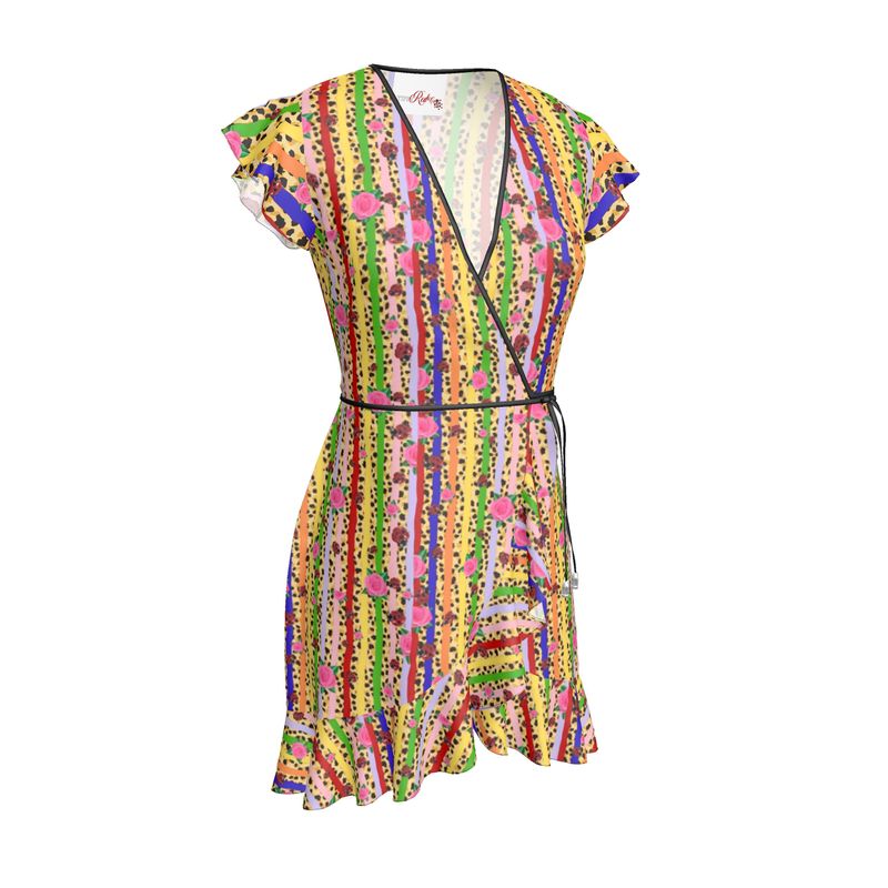 Multicolored Tea Dress