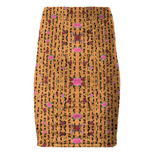 Load image into Gallery viewer, Orange Pencil Skirt
