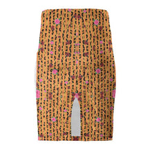 Load image into Gallery viewer, Orange Pencil Skirt
