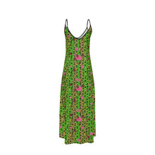 Load image into Gallery viewer, Green Slip Dress
